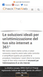Mobile Screenshot of checktheweb.it